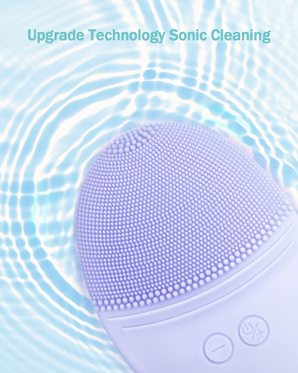 Facial Cleansing Brush Bundled with Facial Steamer