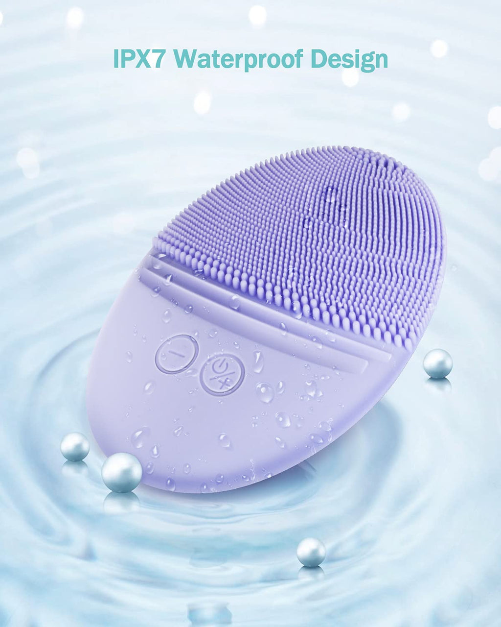 Facial Cleansing Brush Bundled with Facial Steamer