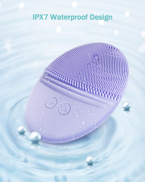 Facial Cleansing Brush Bundled with Facial Steamer