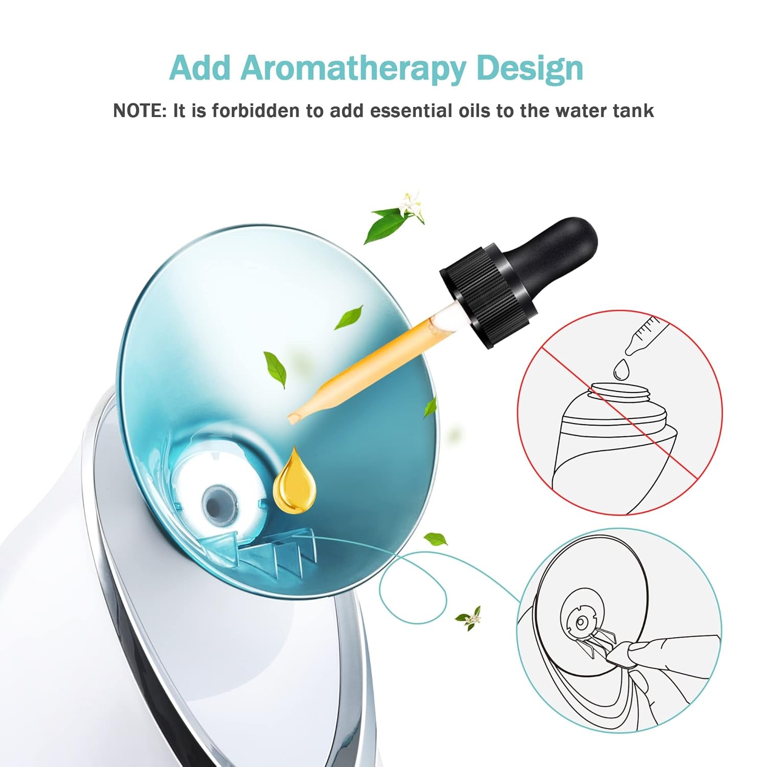 Facial Cleansing Brush Bundled with Facial Steamer