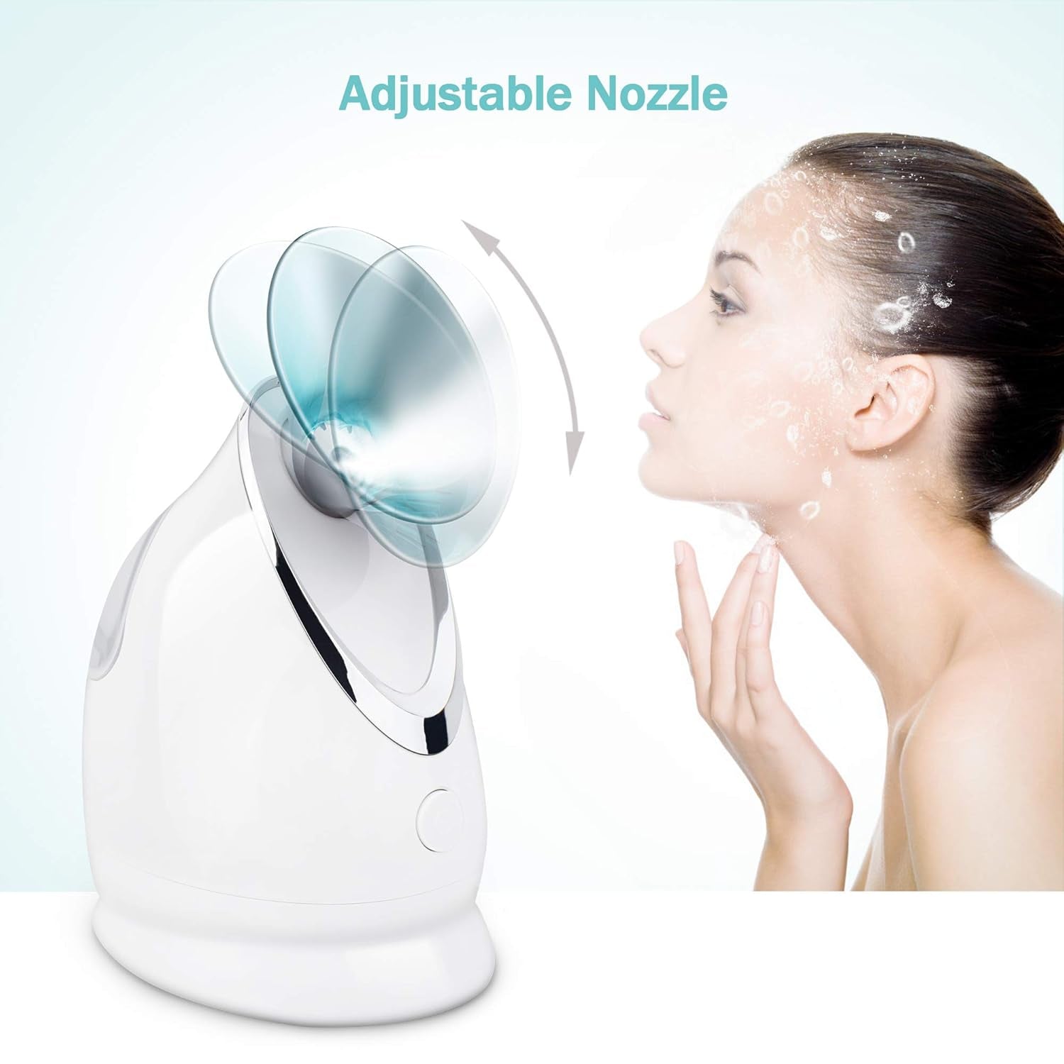 Facial Cleansing Brush Bundled with Facial Steamer